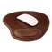 Londo Leather Oval Mousepad with Wrist Rest