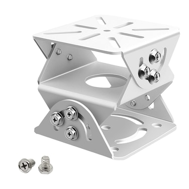 V-Fiabilidad CCTV Security Camera 3-axis Joint Mount, Monitoring Duckbill Holder Universal Joint Bracket Surveillance Security Camera Base Bracket for PTZ Dome Surveillance Camera