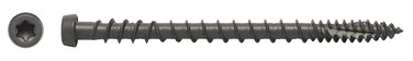Big Timber CD10134CCG-75#10 x 1-3/4 in. Cape Cod Gray Star Drive Trim Head Composite Fascia Deck Screw 75 Pack