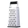 Stainless Steel Heavy-Duty Cheese Grater Professional Box Grater Kitchen Tools Four-sided Grater With Non-Slip Base