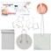 Korean Candy Making Kit - Complete 9-Piece Dalgona Kit with Shapes, Bottom Tray, Ladle, Press Tray, Dragger - Korean Candy Making Supplies for Home - Included Baking Soda
