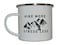 Rogue River Tactical Funny Camp Mug Enamel Camping Coffee Cup Gift Hike More Stress Less Camping Gear