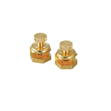 Johnson Level &amp; Tool 405 Stair/Square Gauge Set &ndash; 2/Card, Brass Plated, 2 Pack