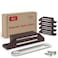 LouMaxx Cabinet Magnets Extra Strong - Magnetic Door Catch Universal Application &ndash; Set of 4 in Brown &ndash; Holding Force 17lbs