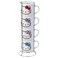 Silver Buffalo Sanrio Hello Kitty Faces and Hearts 4pc Ceramic Mug Stack Set, 10 Ounces