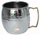 PARIJAT HANDICRAFT Stainless Steel Moscow Mule Mugs Capacity 16 Ounce Insulated brass handle Coffee Mug Beer Mug Cup Moscow Mule Mugs (Brass-handle, 1)