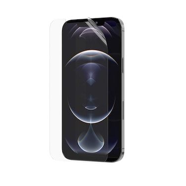 tech21 Impact Shield Screen Protector for Apple iPhone 12 and 12 Pro 5G with Self-Healing Anti-Scratch Finish
