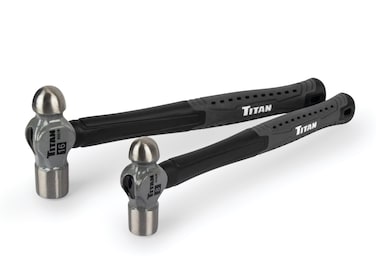 Titan 63302 2-Piece Ball Peen Hammer Set, Includes 8oz and 16oz