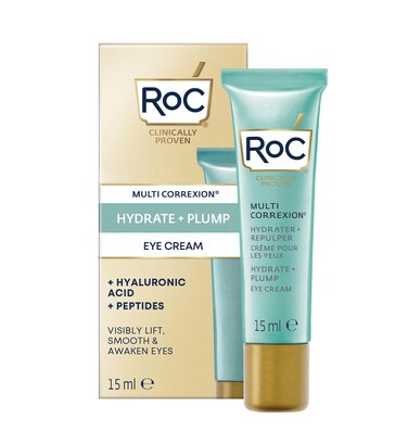 RoC Multi Correxion&reg;, Hydrate + Plump, Eye Cream, 0.5 fl oz (15 ml)