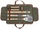 Esschert Design USA GT37 BBQ Tool Set with Canvas Bag