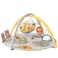 Taf Toys Savannah 360&deg; Activity Gym with Music &amp; Light &amp; 20 Playful Activities, Thickly Padded with Soft Mat and a Unique &ldquo;Crinkle Toy&rdquo; for a Variety of Body Positioning for Newborn and Up