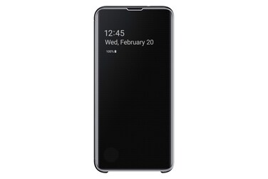 Samsung Galaxy S10e S-View Flip Case, Black (EF-ZG970CBEGUS)