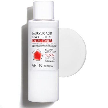 APLB Salicylic Acid BHA Arbutin Facial Toner   SALICYLIC ARBUT CEN&trade; 13.5% 5.41 FL.OZ/Korean Skincare, Acne &amp; Pore Care, Replenishing Moisture, Revitalize for Gentle and Improve Skin Texture