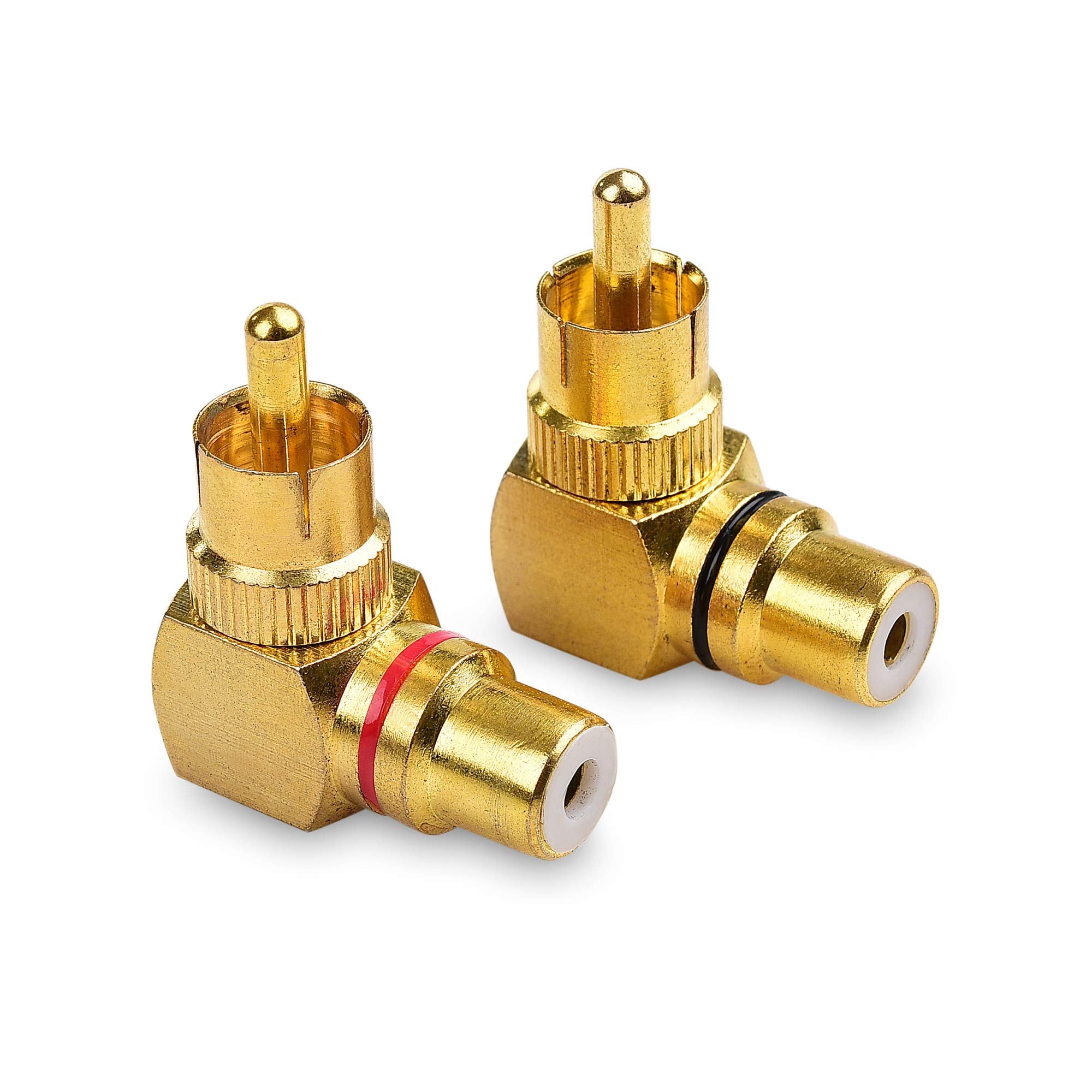 cablematters Cablematters Right Angle Rca Adapter 2 Pack rca
