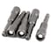 GLE2016 8mm 5/16" Magnetic Nut Driver Setter Chrome Vanadium Steel Adapter Hex Drill Bit Adapter 5Pcs