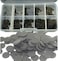 (Pack of 100) 1.5mm~10mm，Replacement Repair Rubber Conductive Button Pad Keypads Kit，Buttons Repair Replacement Part, for IR Remote Control, Xbox Playstation PS4 Switch Pro Game Controller