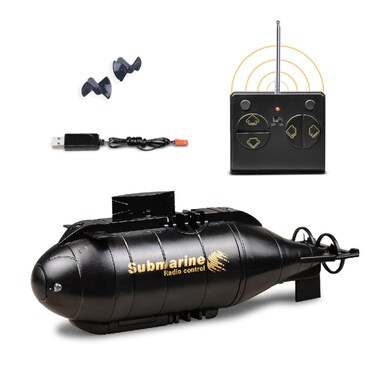 Mini Remote Control Submarine Boat Nuclear Submarine RC Race Boat 6CH High Speed Waterproof Diving in Pools Lake Gift Toy Kids Boys