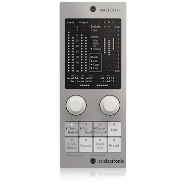 TC Electronic MASTER X HD NATIVE/MASTER X HD-DT Multiband Dynamics Processor Plug-In with Optional Hardware Controller