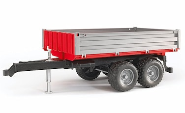 Tipping Trailer with Grey Sides