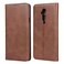 iCoverCase for OnePlus 7T Pro Wallet Case, Premium PU Magnetic Leather Card Slots Holder Carry Kickstand Feature Flip Cover Case for OnePlus 7T Pro (Dark Brown)