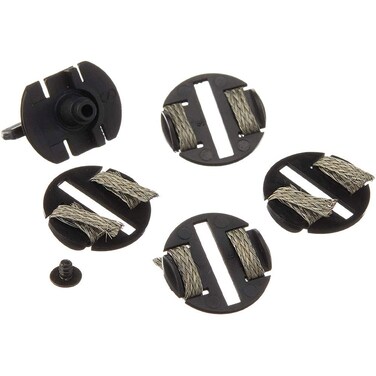 Scalextric Round Guide Blade with 4 Braid Plates and 1 Screw Parts Pack for 1:32 Slot Race Cars C8329