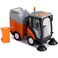 Toy To Enjoy Street Sweeper Toy Truck with Light &amp; Sound Effects - Friction Powered Wheels, Removable Garbage Can &amp; Rotating Brushes - Heavy Duty Plastic Cleaning Vehicle Toy for Kids &amp; Toddlers