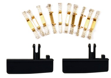 Carrera 20020366 2 Guide Keels incl. 8 Double Grinders Slot Car Track Accessory