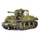 Remote Control 2.4Ghz 1/30 Scale US M4A3 Sherman RC IR Battle Tank w/Sound Lights