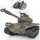 POCO DIVO Walker Bulldog M41A3 US Tank, 1/16 Scale RTR RC Military Vehicle, Heng Long 3839 S Edition Upgrade Steel Gearbox, Airsoft BB Battle Infrared IR Combat, Smoke Sound Light Recoil Model