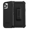 OtterBox iPhone 12 &amp; iPhone 12 Pro Defender Series Case - Black, Rugged &amp; Durable, with Port Protection, Includes Holster Clip Kickstand