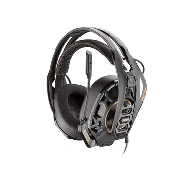 RIG 500 PRO HS Officially Licensed PlayStation Competition-Grade Headset with RIG Audio Dial for PS4, PS5, PC - 50mm Speaker Drivers - Flip to Mute Noise Canceling Mic