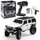 RCSHOBBY RC Crawler 1/24 RC Rock Crawler 4X4 Monster Truck Off Road Climbing Vehicles with Bright Headlight Waterproof 2.4GHz Remote Control Car RTR for Adults,Ideal Gift for Kids,White