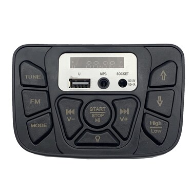 12V Children's Electric Vehicle Central Control, with Music Playback, Power Supply, Forward and Backward Functions，BDM Stroller Ride On Car Replacement Parts