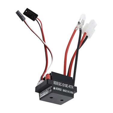 320A ESC Electric Speed Controller, 6-12V High Voltage Waterproof Brushed ESC, Replacement for RC Car, Boat, Truck, Motorcycle