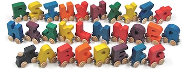 Bright A-Z NameTrains Alphabet Train - Made in USA