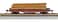 Bachmann ACF 40' Log Car 1906 - 1935 Version - N Scale