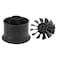 Ducted Fan 50mm,Ducted Fan with RC Brushless Motor RC Ducted Fan for 3300/4000/4600/5000KV Motor for Most RC Plane(Positive oar)