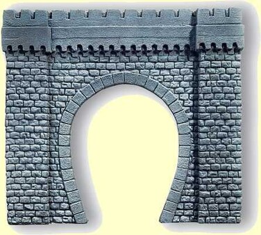 Noch 67350 Tunnel portal 1-track G Scale