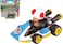 Carrera Pull &amp; Speed 15818407 Official Licensed Kids Mario Kart Toy Car Pull Back Vehicle for Ages 3 and Up - Toad