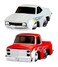 CarTuned 2 Pack Series 1 - Street Race'n, 1969 Chevy Camaro (Pro Street), 1987 Chevy C10 (Pro Street), Diecast Vehicle, Ages 6+