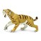 Safari Ltd. Smilodon Figurine - 4" Sabre-Toothed Tiger Figure - Educational Toy for Boys, Girls, and Kids Ages 3+