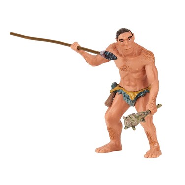 Papo - Hand-Painted - Figurine - Dinosaurs -Prehistoric Man - 39910 - Collectible - for Children - Suitable for Boys and Girls - from 3 Years Old