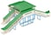 KATO N Gauge Bridge Station Building 23-200 Model Railway Supplies