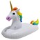 Jet Creations Inflatable Rainbow Unicorn Winter Snow Sled Tube, 49&rdquo;   1 Rider Kids and Adults   Outdoor Sport Activity Toys for Boys Girls Family