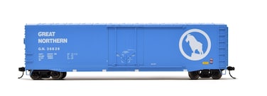 Rivarossi Great Northern Railroad Box Car with Plug Door Running Number #36829 HO Scale Train Rolling Stock HR6634B