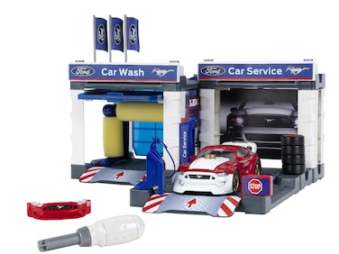 Klein Theo Service Station with 2019 Ford Mustang - 3313, Multi-Colored