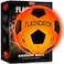 Light Up Soccer Ball - Glow in the Dark - NO 5 - Sports Gear Gifts for Boys &amp; Girls 8-15+ Year Old - Kids, Teens Gift Ideas - Cool Boy Toys Ages 8 9 10 11 12 13 14 15 Glowing Night Activity