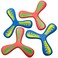 TriFlame Boomerang 4 Pack - Great Indoor Boomerangs for Kids or Adults. Soft and Safe.
