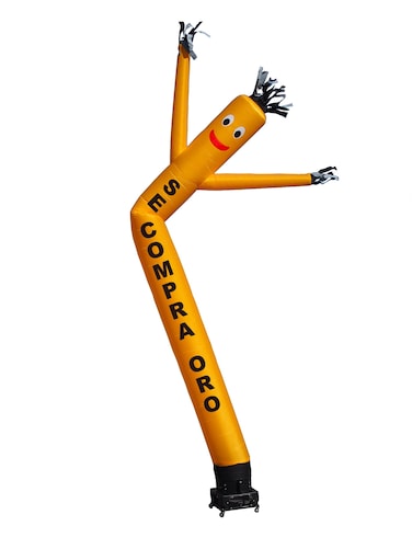 LookOurWay "SE COMPRA ORO" Air Dancers Inflatable Tube Man Attachment, 20-Feet (No Blower)