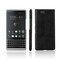 Zshion for BlackBerry KEY2 Case,Croco Premium PU Leather Protective Cases Simple Deurable and Lightweight Case for BlackBerry KeyTwo/Key2 (Black)
